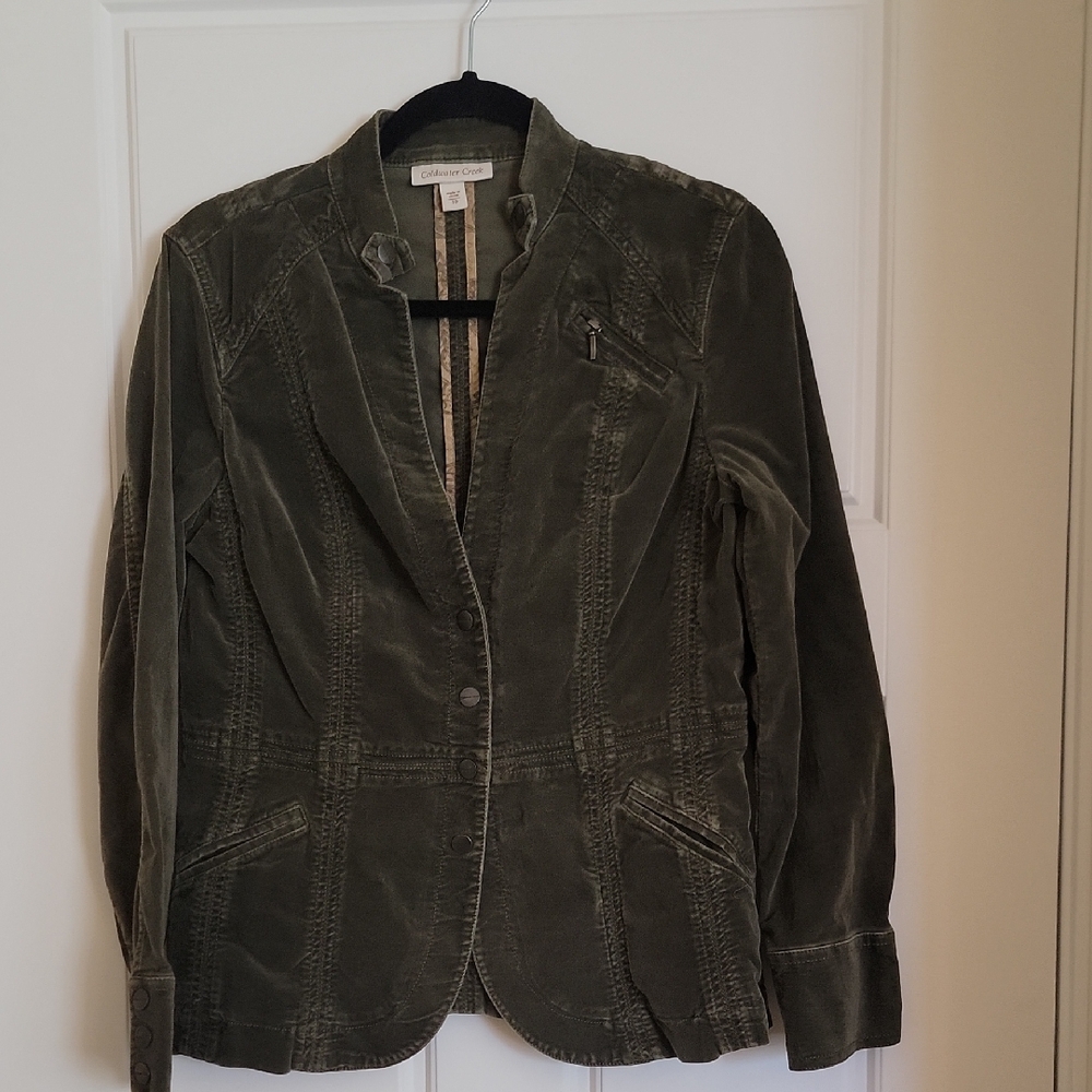 Coldwater Creek Dark Green Women's Blazer